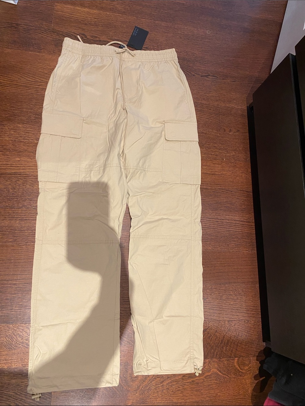 Men's CSG Cargo Pants with Elastic Drawstring Waist